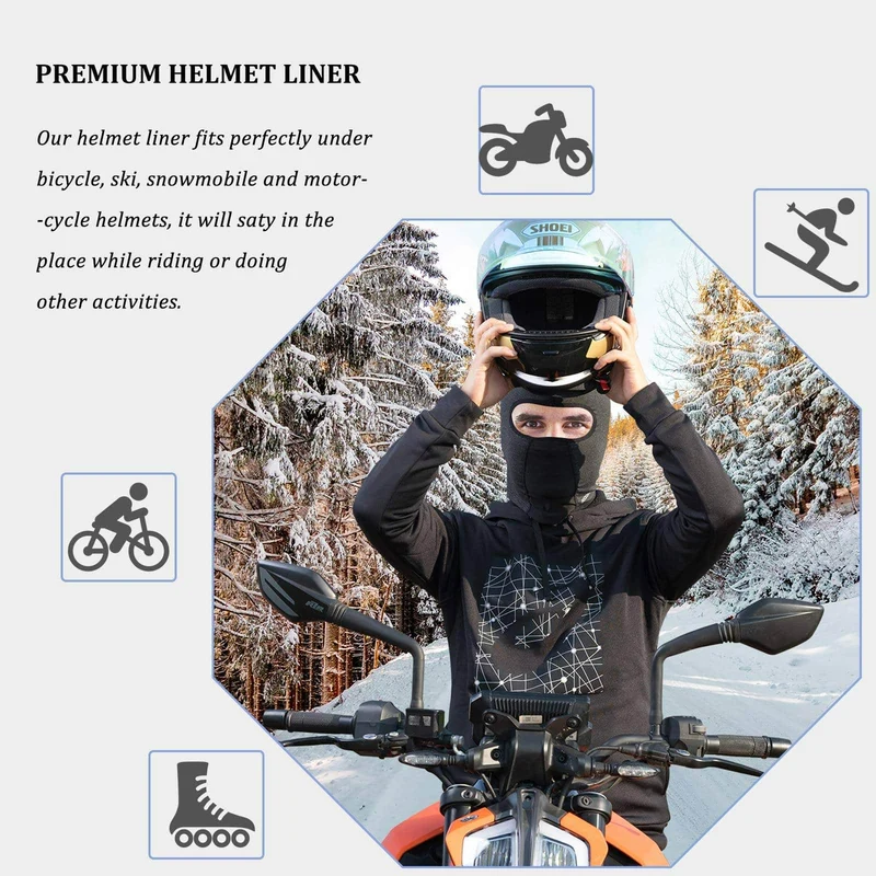 ROCKBROS Sturmhaube 따뜻한 Fahrrad Gesichtsmaske 발라클라바 54-62CM 유니섹스