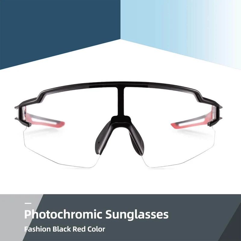 ROCKBROS Sonnenbrille fir Männer & Frauen UV-Schutz Fahrradbrille