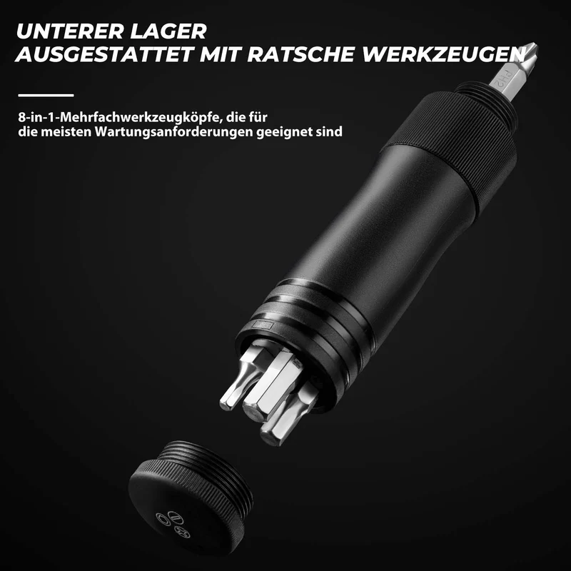 ROCKBROS 미니 Fahrrad Luftpumpe mit Ratschenschlüssel 80 PSI 알루미늄