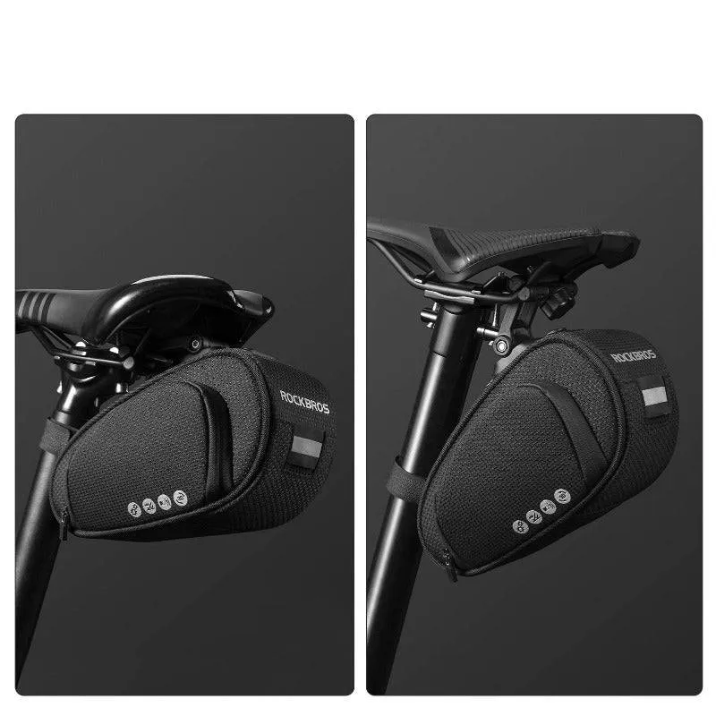 ROCKBROS Satteltasche mit Schnellverschluss 1L for MTB Rennrad Faltrad