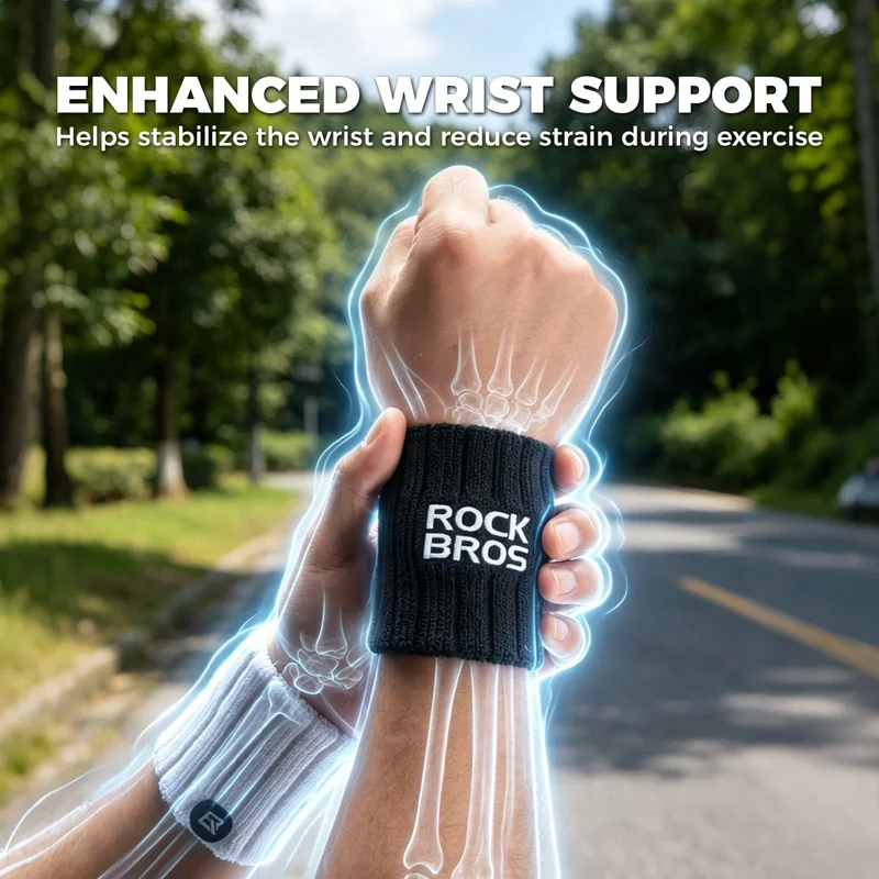 Polyester-Cotton Sports Wristband