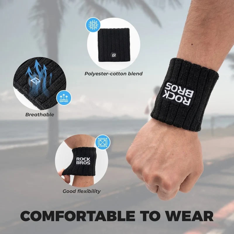Polyester-Cotton Sports Wristband