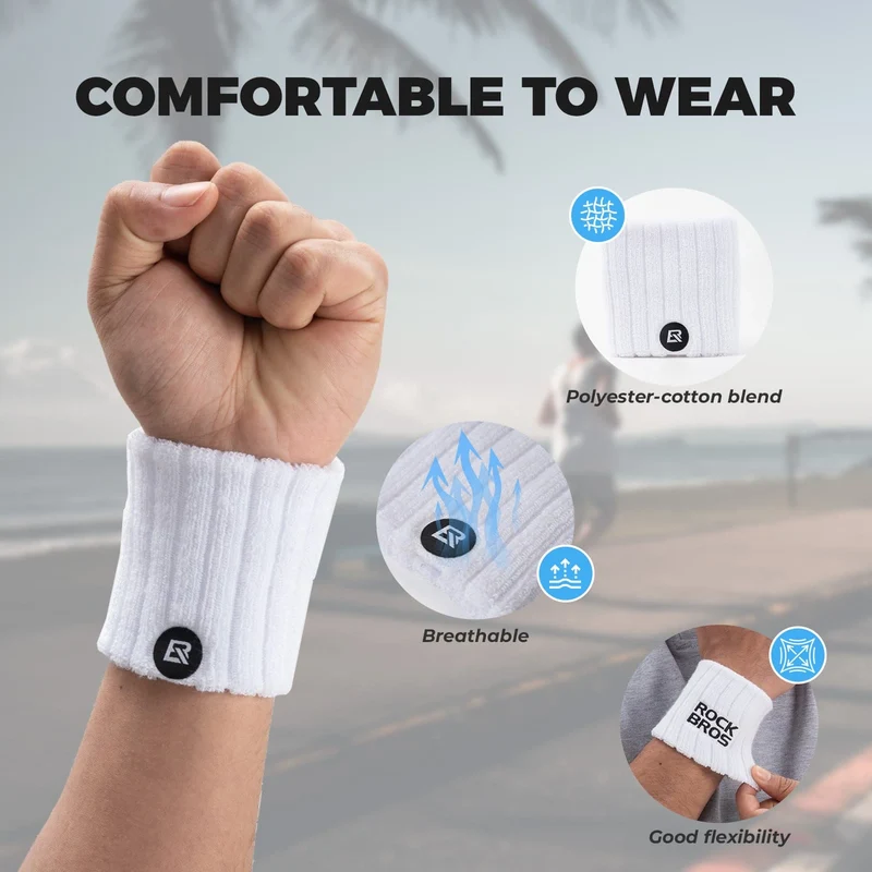 Polyester-Cotton Sports Wristband