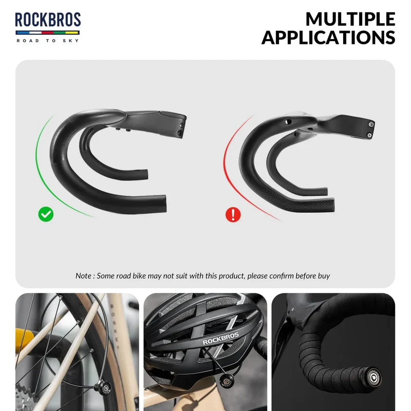 ROAD-TO-SKY Mini Hidden Bicycle Cable Lock–65cm