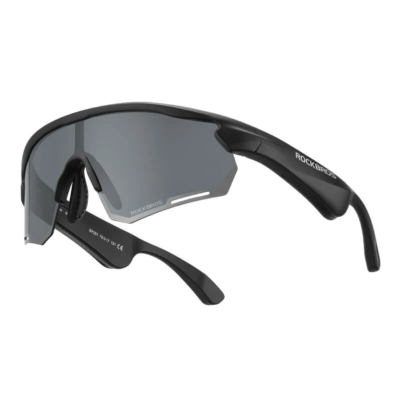 ROCKBROS Bluetooth Cycling Sunglasses Polarized Smart Glasses