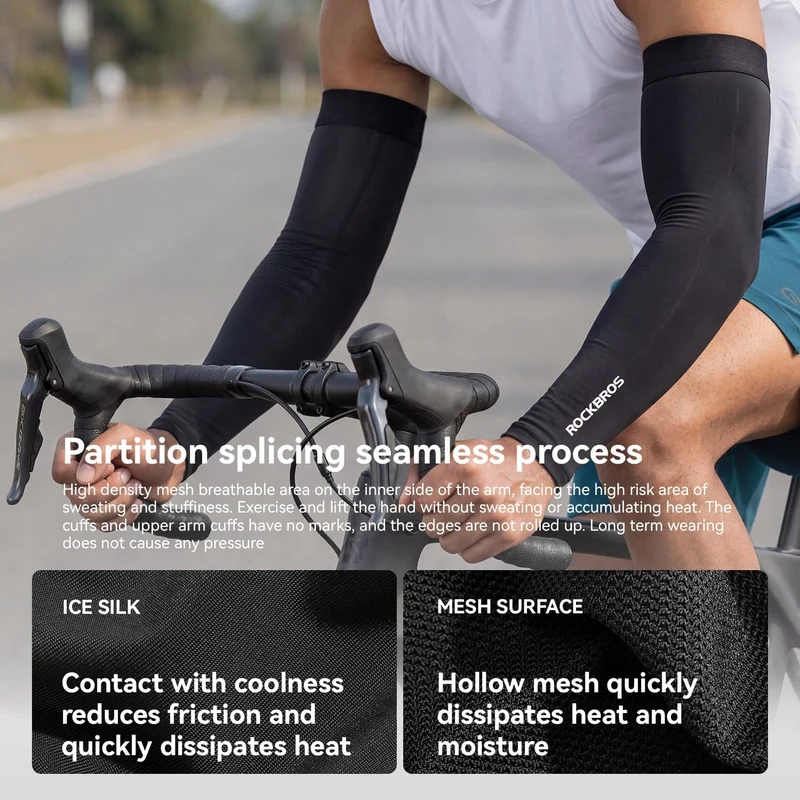 Ice Silk Seamless Sun Protection Arm