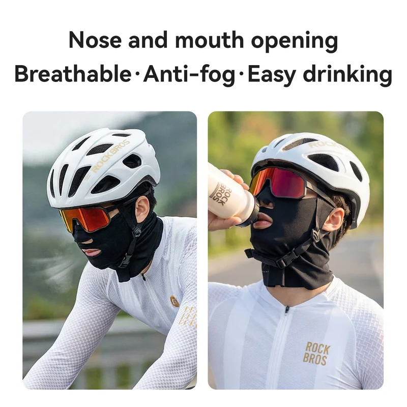 Ice Silk Sun Protection Face Mask with Vent