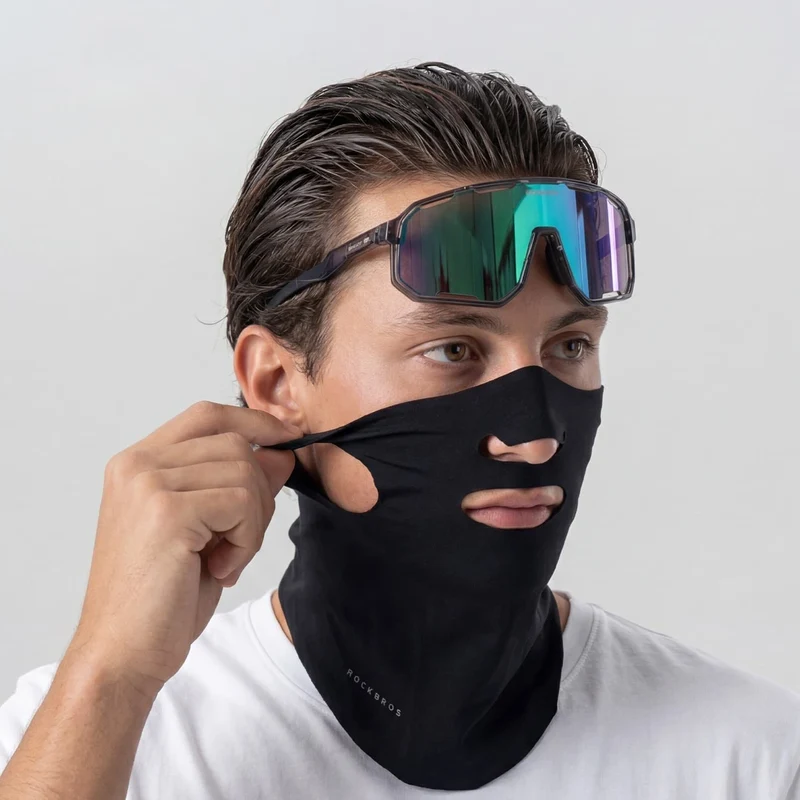 Ice Silk Sun Protection Face Mask with Vent