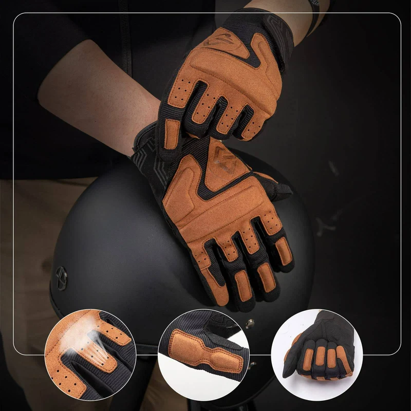ROCKBROS Motorradhandschuhe Winddichte Touchscreen Herren Handschuhe