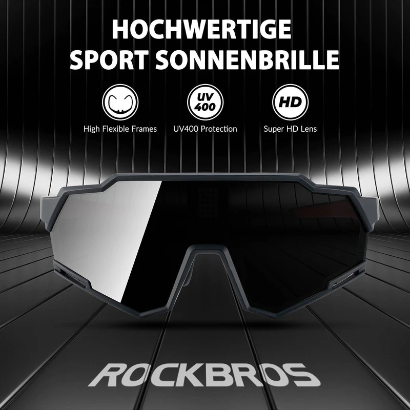 ROCKBROS elektronische Selbsttönend Brille Intelligente Fahrradbrille