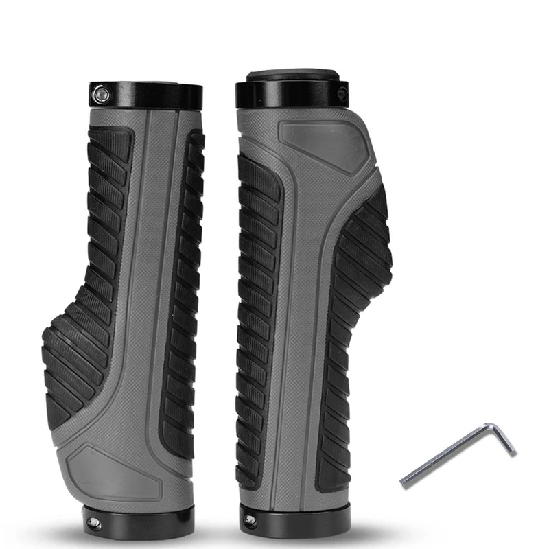 ROCKBROS Rutschfeste Fahrradgriffe aus Gummi mit MTB용 잠금 디자인