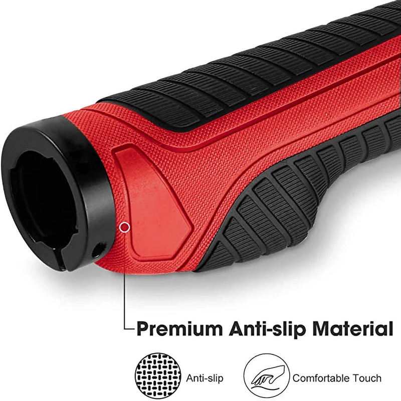 ROCKBROS Rutschfeste Fahrradgriffe aus Gummi mit MTB용 잠금 디자인