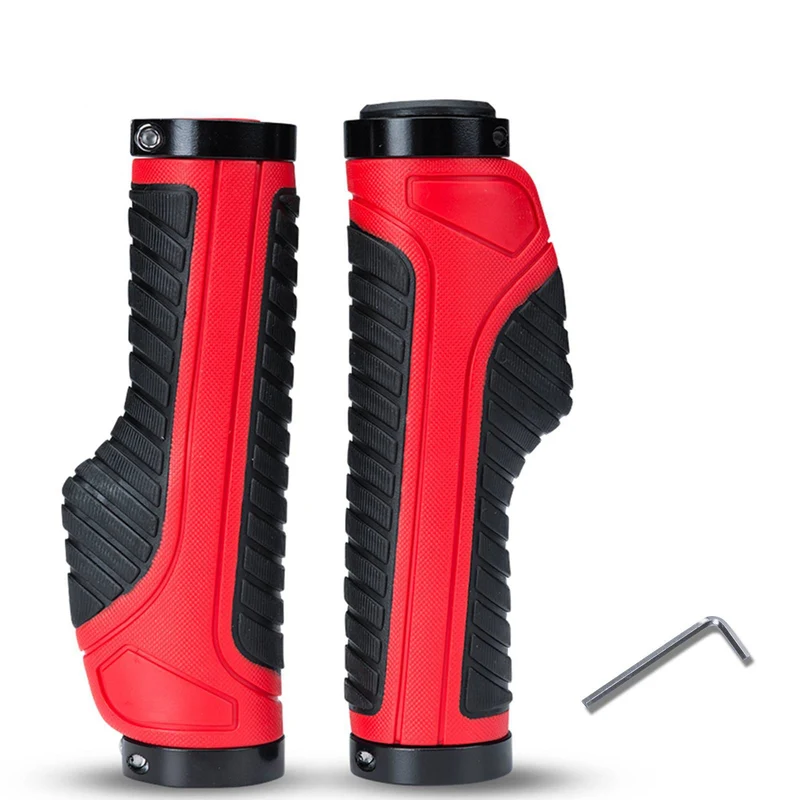 ROCKBROS Rutschfeste Fahrradgriffe aus Gummi mit MTB용 잠금 디자인