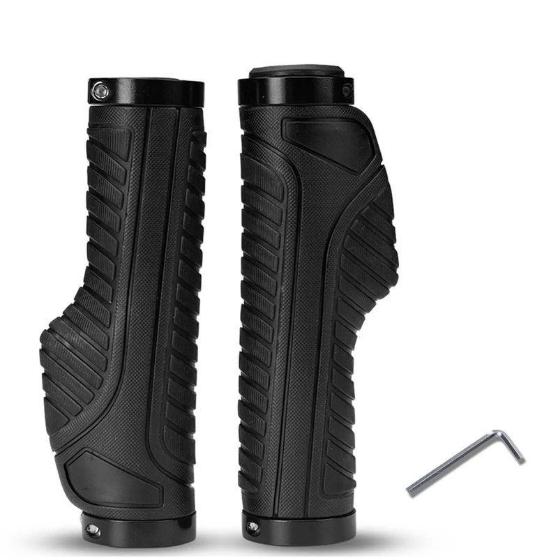 ROCKBROS Rutschfeste Fahrradgriffe aus Gummi mit MTB용 잠금 디자인