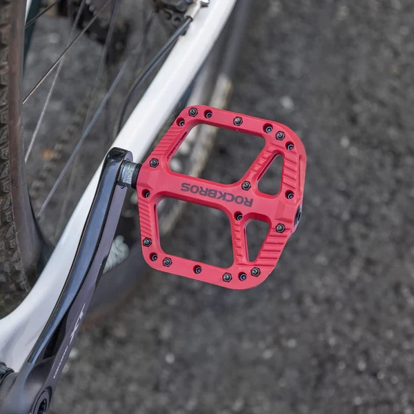 Anti-Slip Wide Nylon Comfort Bike Pedals