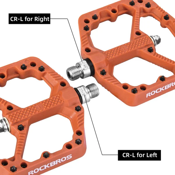 Nylon MTB Bike Pedals with Bearings