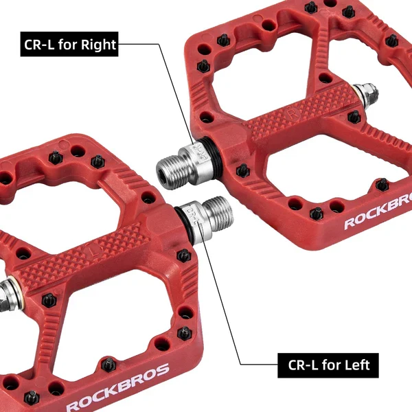 Nylon MTB Bike Pedals with Bearings