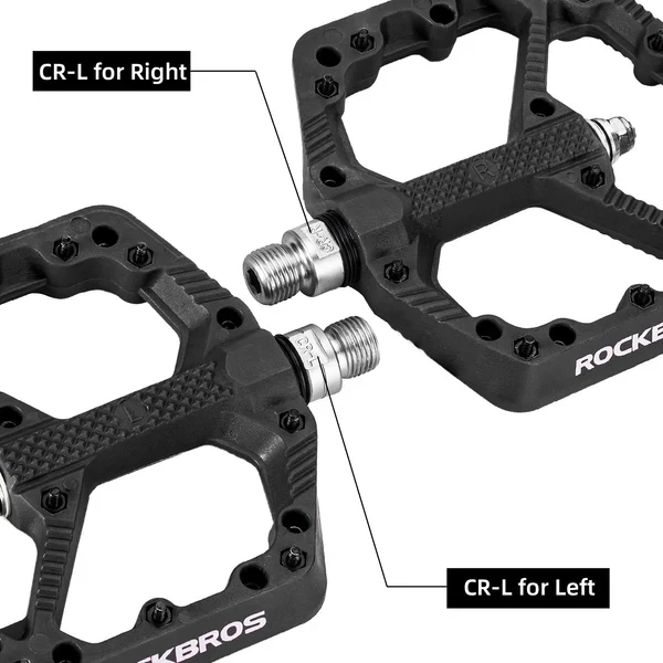 Nylon MTB Bike Pedals with Bearings