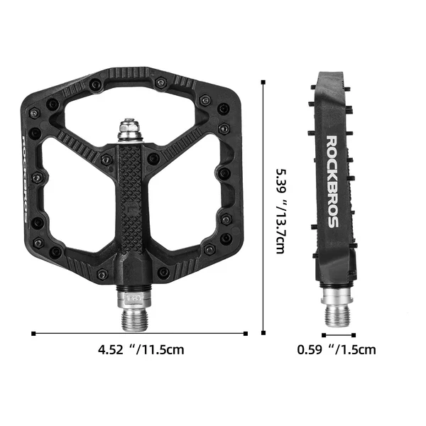 Nylon MTB Bike Pedals with Bearings