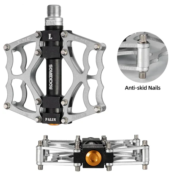 Single Bearing Aluminum Alloy Platform Pedals