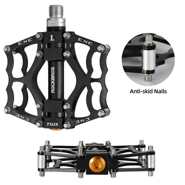 Single Bearing Aluminum Alloy Platform Pedals