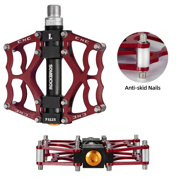 Single Bearing Aluminum Alloy Platform Pedals