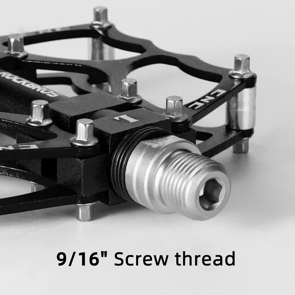 Single Bearing Aluminum Alloy Platform Pedals