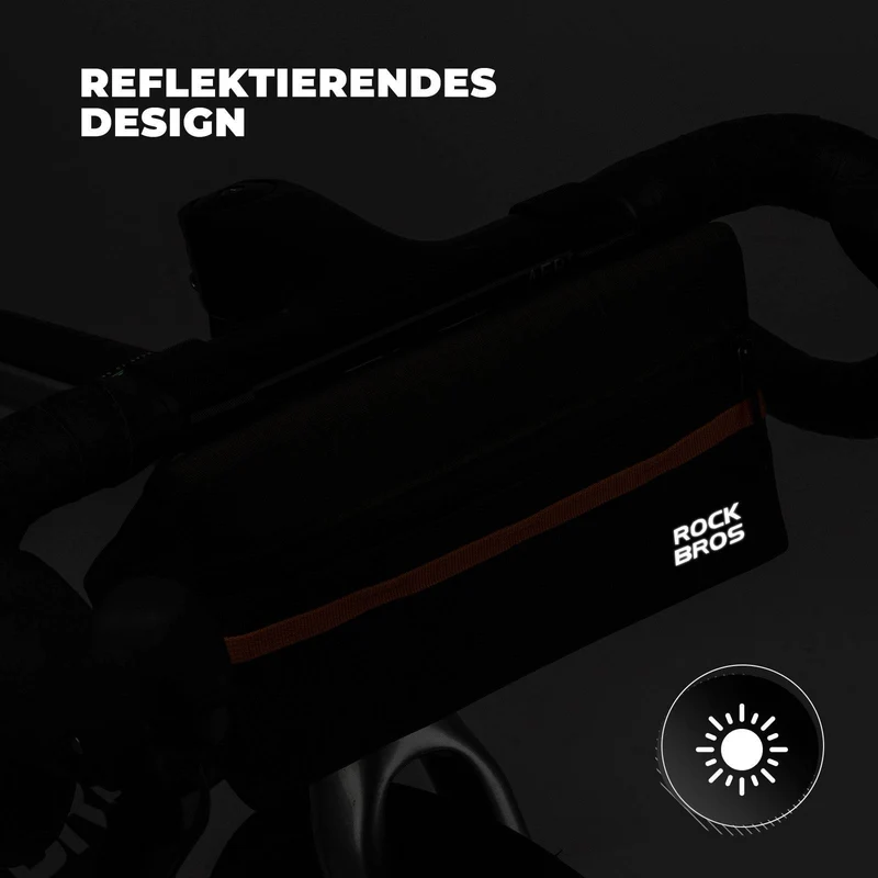 ROCKBROS Fahrrad Lenkertasche Fahrradtasche Fahrradkorb 6 Farbe ca. 1, 3l