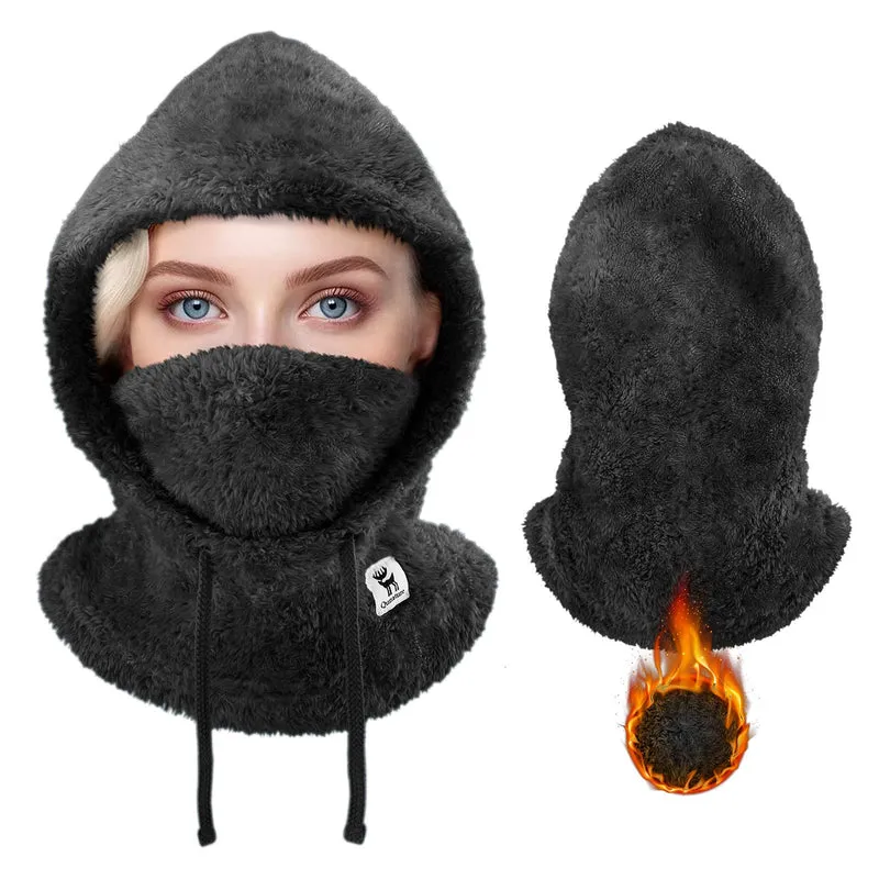 Qunature Sturmhaube Winter Warme Balaclava Thermo Winddichte Sturmmaske Skimaske