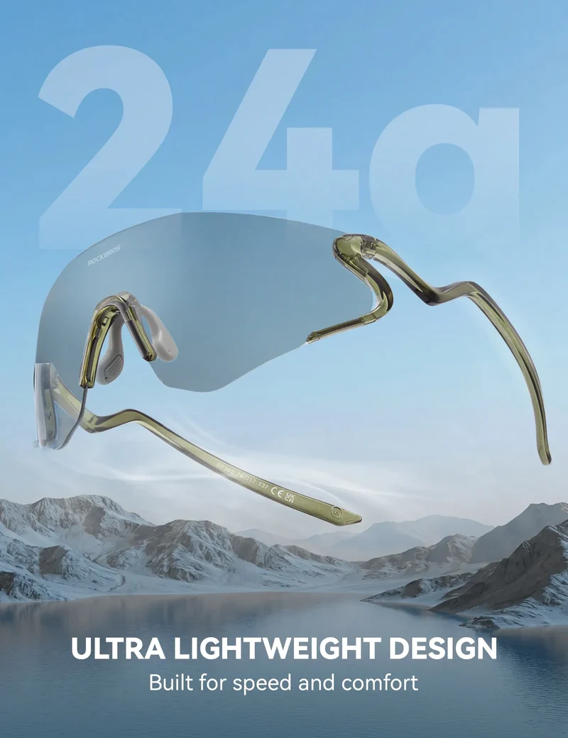 SP382 Photochromic Cycling Sunglasses