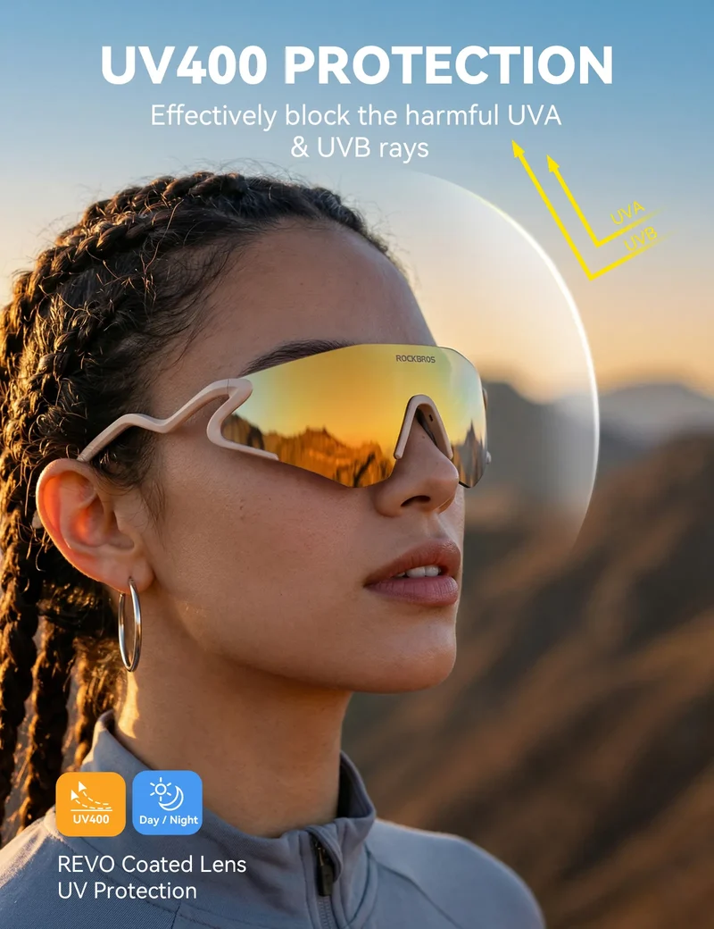 SP382 Photochromic Cycling Sunglasses