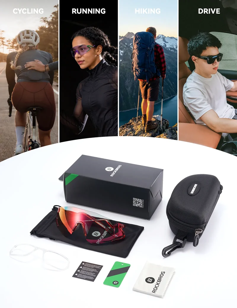 SP382 Photochromic Cycling Sunglasses