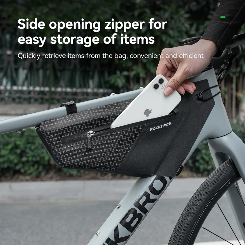 Fully Waterproof Bike Frame Bag - 1.7L