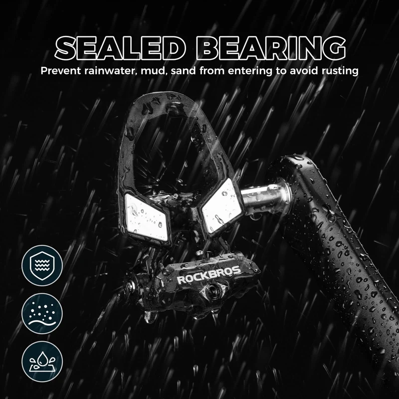 Carbon Fiber Road Bike Clipless Pedals(SPD)