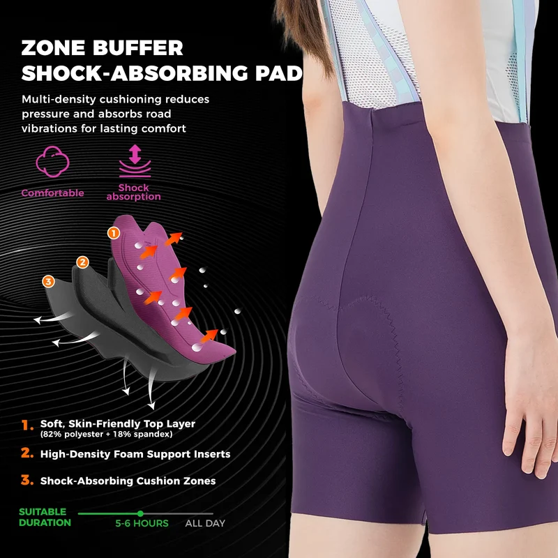 Women’s TVI One-Piece Cycling Bib Shorts