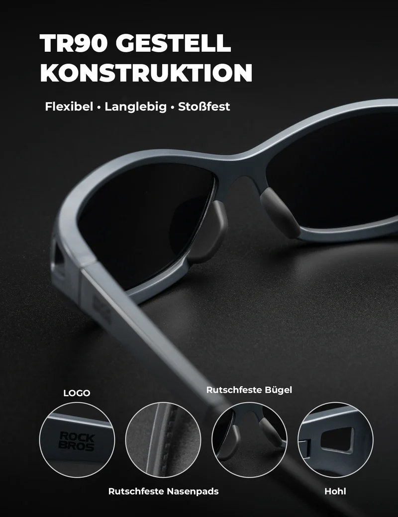 Polarisierte Sportsonnenbrille SP394 Ultralight & UV400