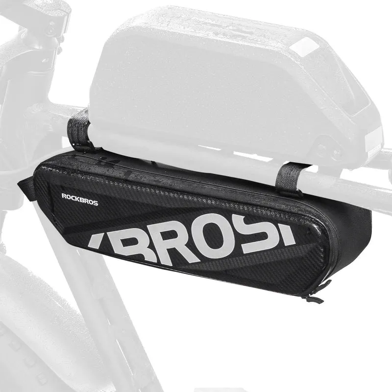 ROCKBROS Fahrrad Rahmentasche Wasserdicht Oberrohr Tasche 4.5L 슈바르츠
