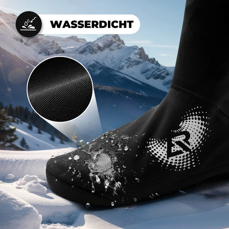 ROCKBROS 겨울 따뜻한 Überschuhe Wasserabweisend Schuhüberzieher
