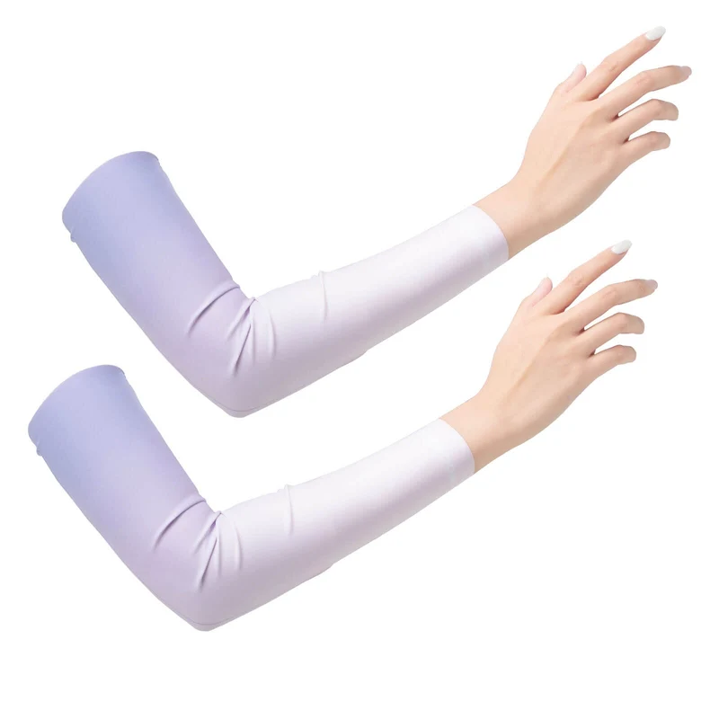 Sonnen Armlinge Arm Sleeve Kühles Gefühl Schnelltrocknend