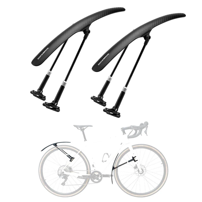 ROCKBROS Rennrad Schutzblech 세트(27,5 Zoll Fahrräder 퀵 릴리스)