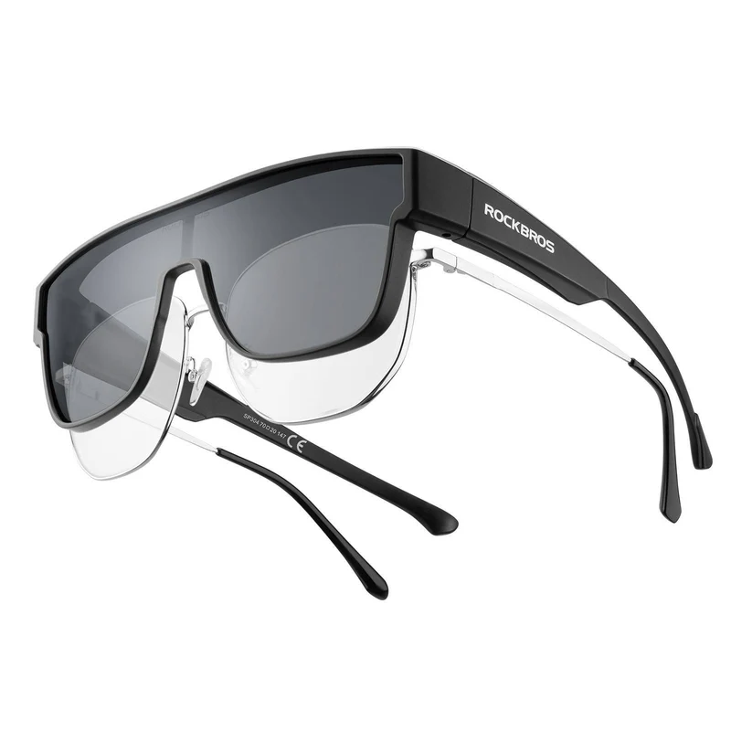 ROCKBROS Polarisierte Fahrradbrille Kurzsichtbrille Überbrille 남여 공용 Sportbrille