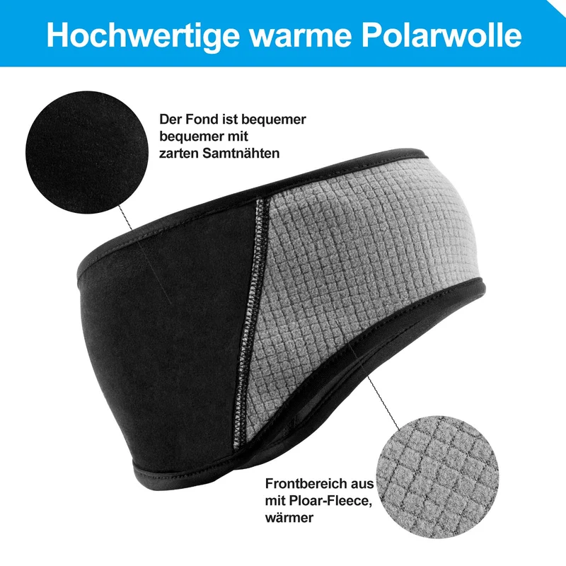 ROCKBROS Ohrenwärmer winddicht Stirnband für Herbst & Winter 유니섹스