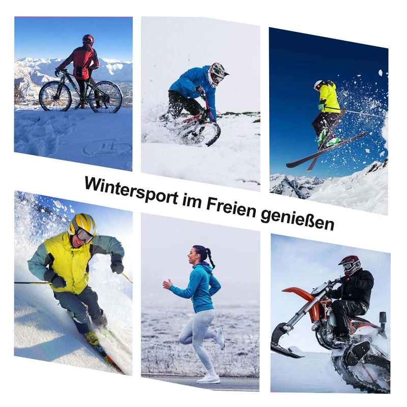ROCKBROS Ohrenwärmer winddicht Stirnband für Herbst & Winter 유니섹스