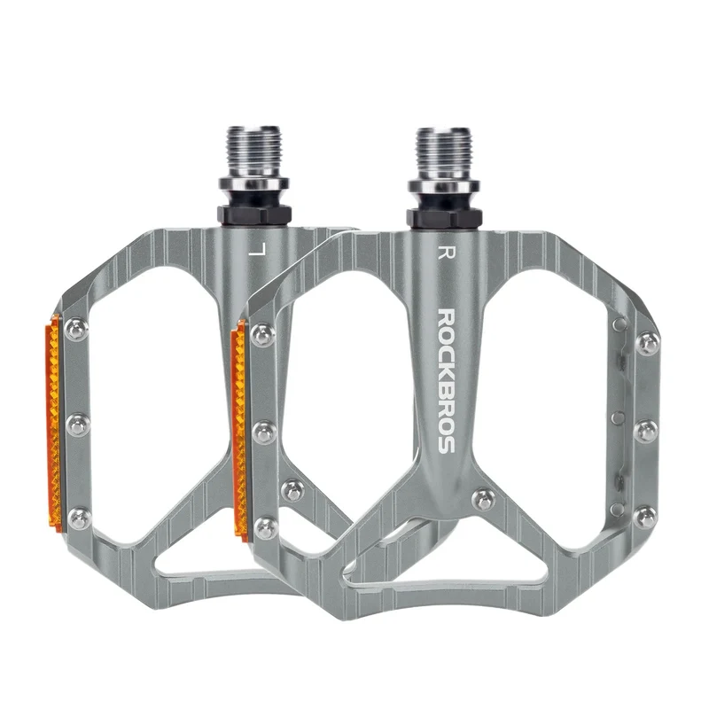 Aluminum Alloy Lightweight Reflective Bike Pedals
