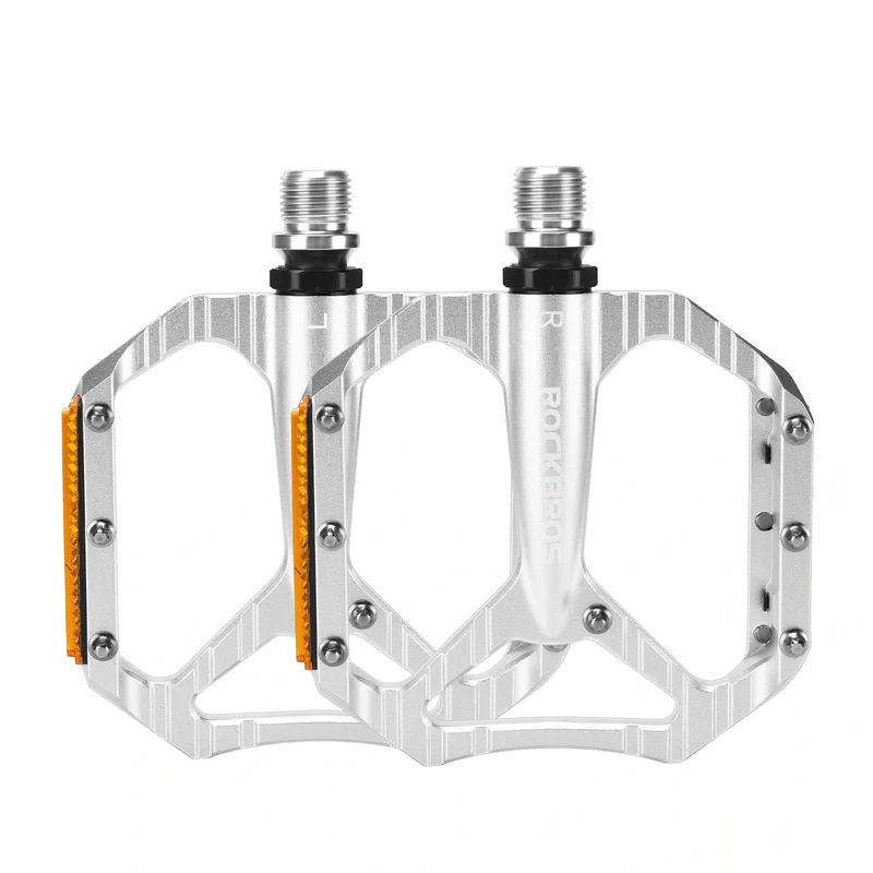 Aluminum Alloy Lightweight Reflective Bike Pedals