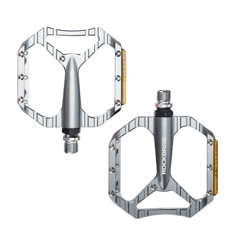 Aluminum Alloy Lightweight Reflective Bike Pedals