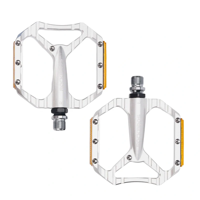 Aluminum Alloy Lightweight Reflective Bike Pedals