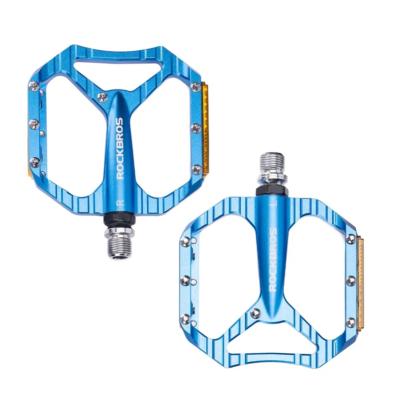 Aluminum Alloy Lightweight Reflective Bike Pedals