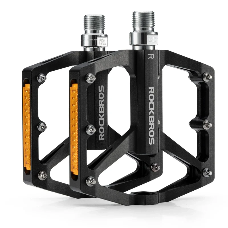 Aluminum Alloy Reflective Bike Pedals