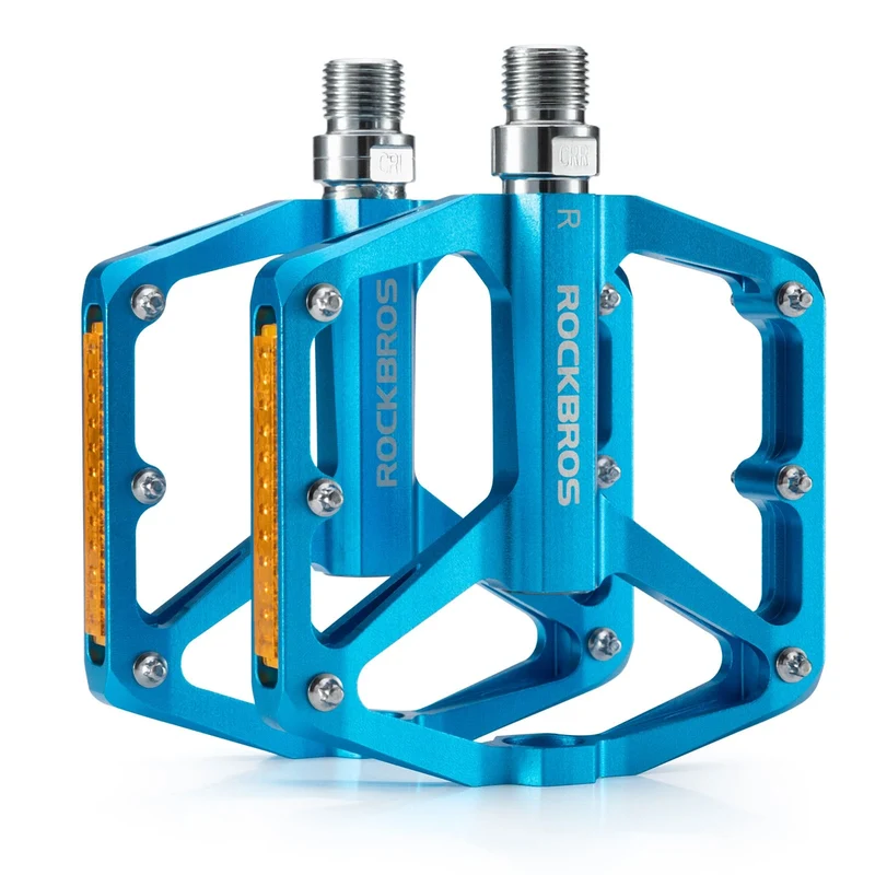 Aluminum Alloy Reflective Bike Pedals